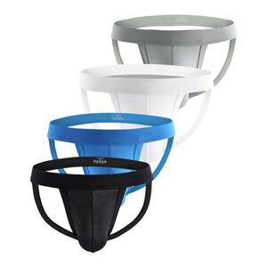 4 Pack Men's Briefs Jockstrap Underwear Multi
